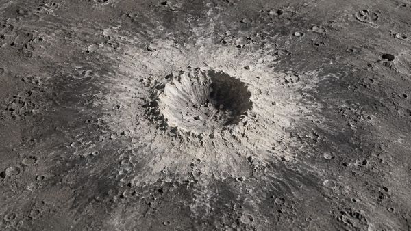 A Moon Map Reveals a Fresh Impact Scar