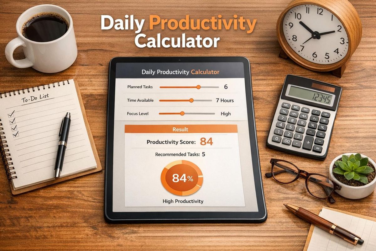 Daily Productivity Calculator