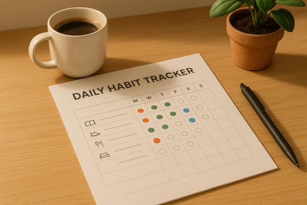 Daily Habit Tracker to Build Routines