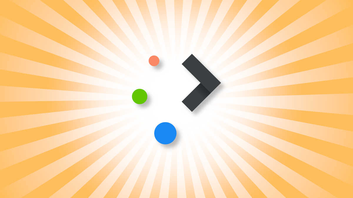 The KDE Plasma icon on top of an orange sun burst pattern.
