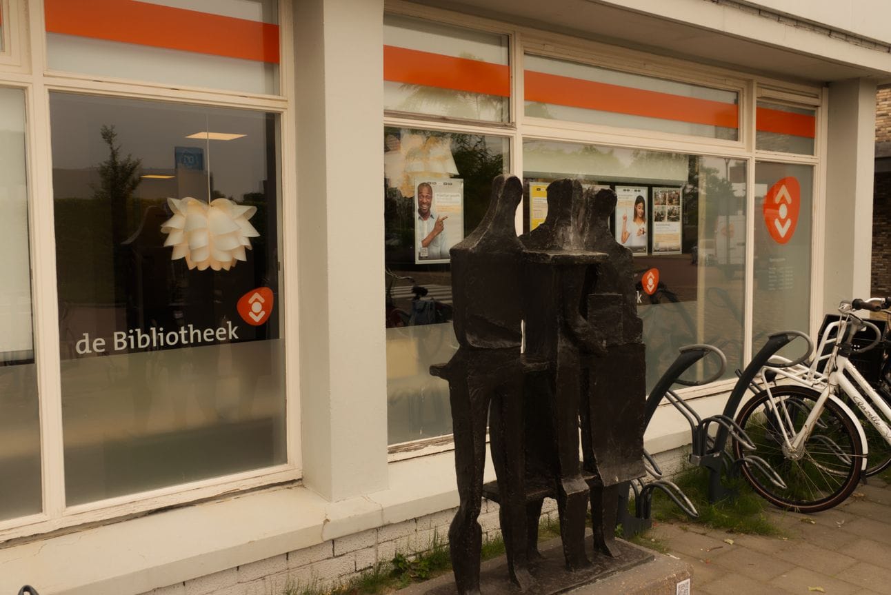 De bibliotheek in Castricum. Foto: Henk Hommes voor nieuwsuitcastricum.nl