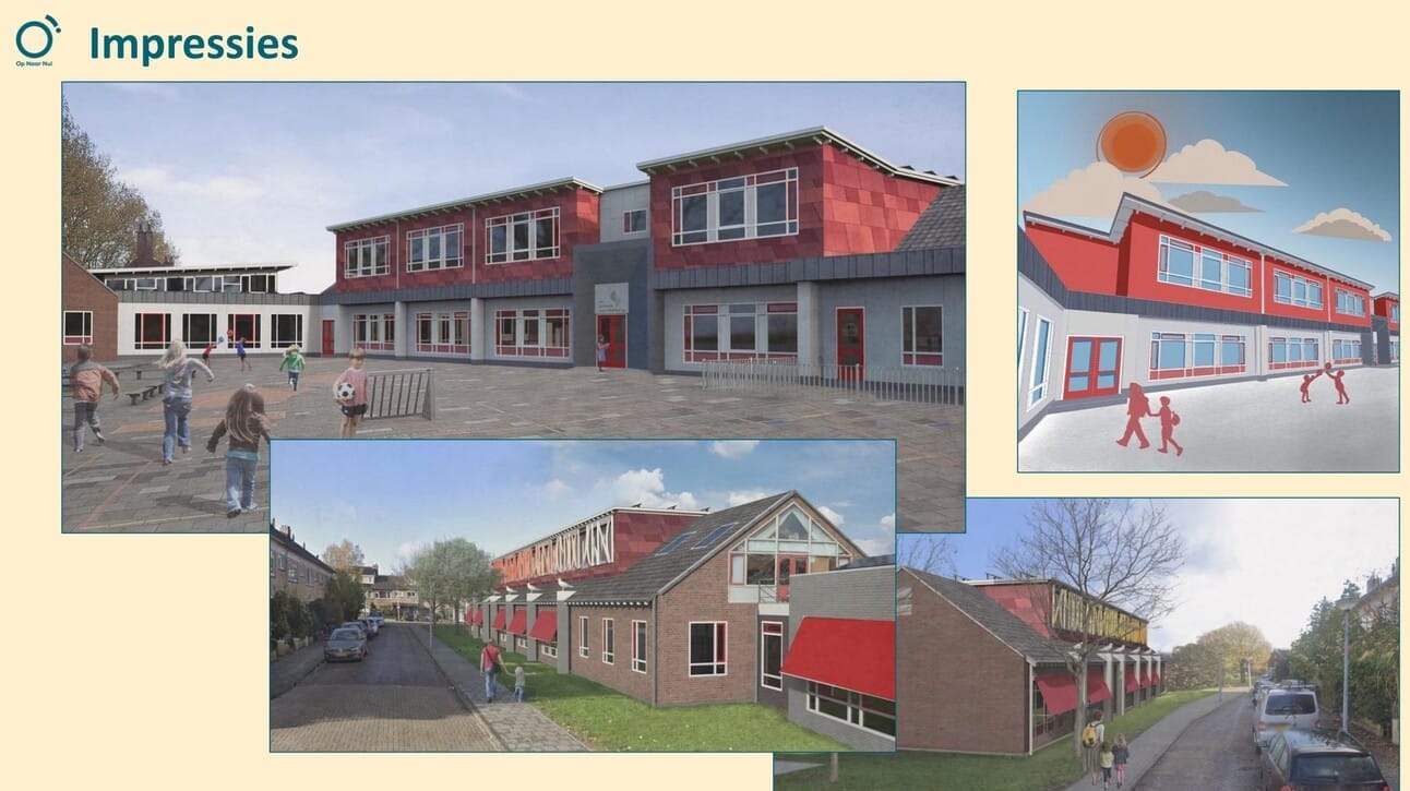 Een impressie van het beoogde eindresultaat. Screenshot presentatie Op naar Nul