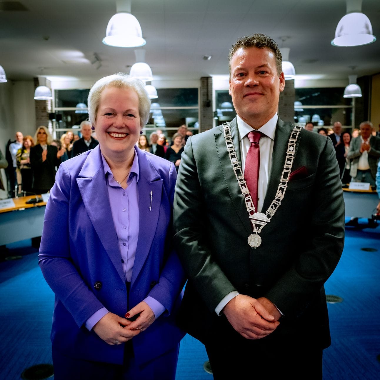 Karen Heerschop en Ben Tap (rechts). Fotograaf: Richard Rood