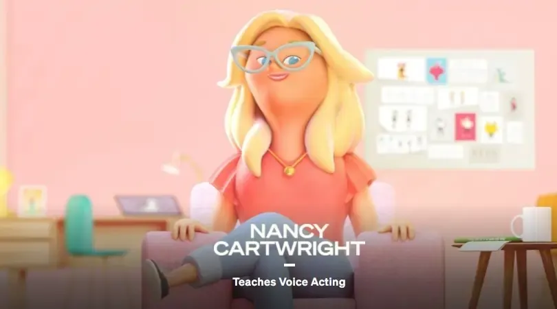 MasterClass review - Appreciating Nancy Cartwright as she teaches voice acting