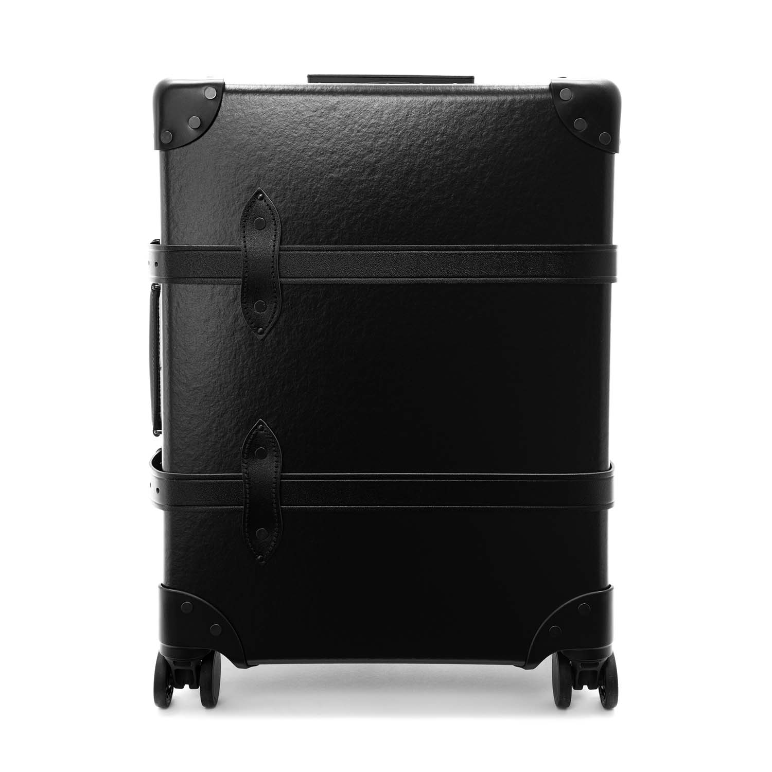 Globe-Trotter Centenary carry-on in black vulcanised fibreboard