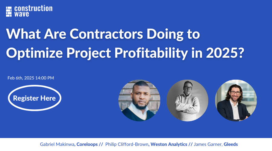 Webinar - What Are Contractors Doing to Optimise Project Profitability in 2025?