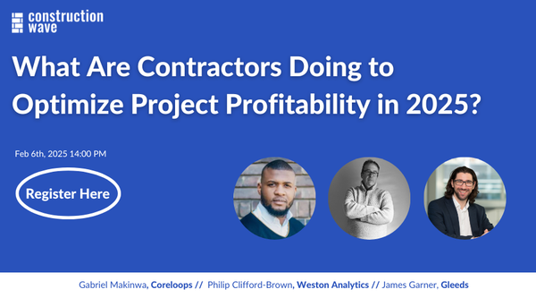 Webinar - What Are Contractors Doing to Optimise Project Profitability in 2025?