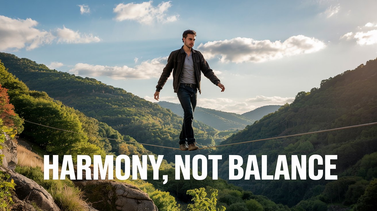 Work and Life Harmony, not Balance