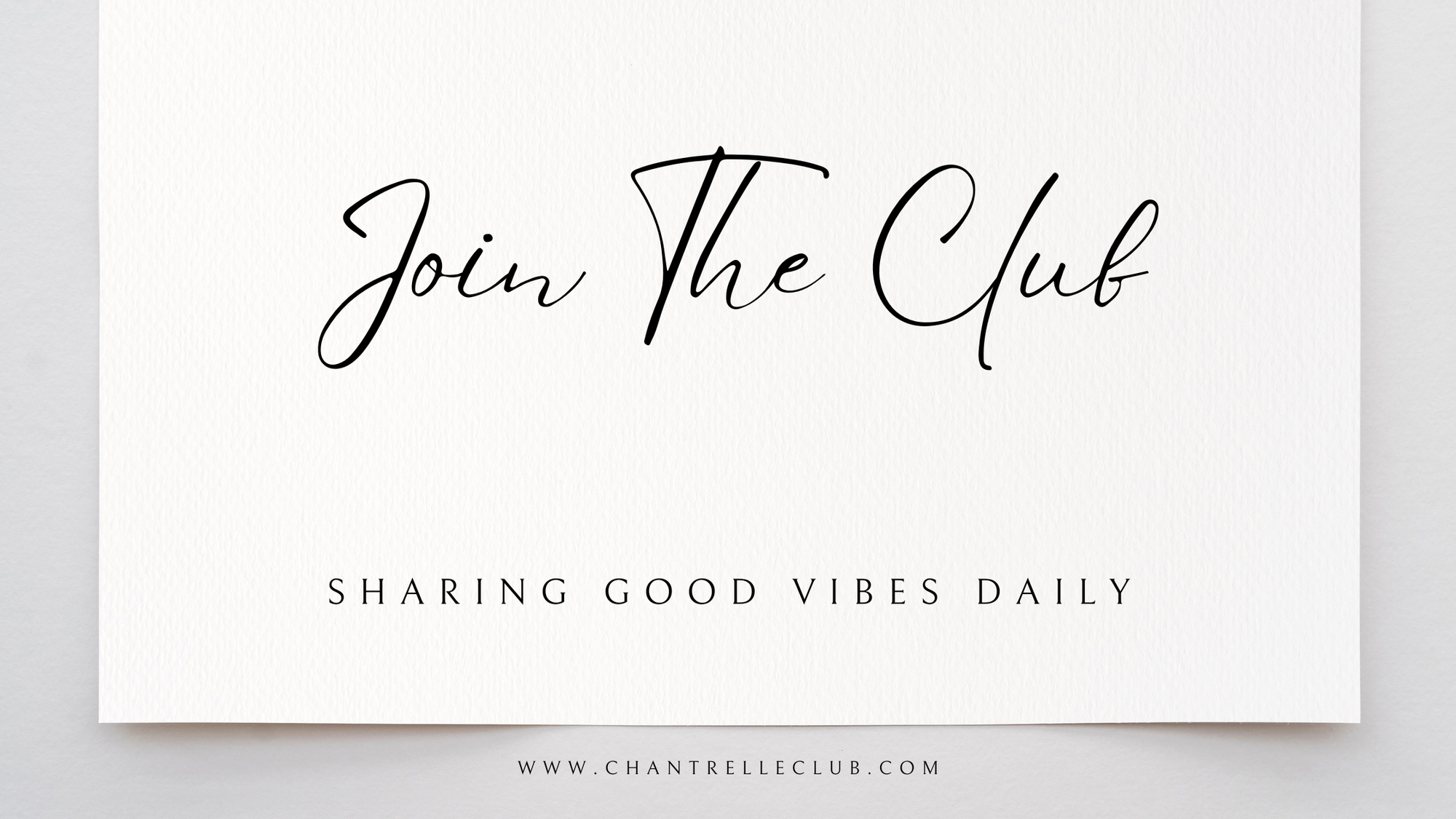 Chantrelle Club