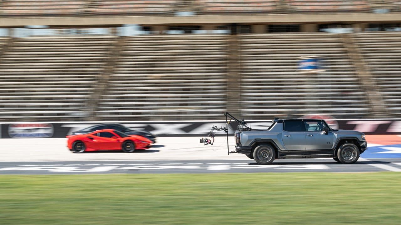 GMC Hummer EV Fiber Edition Outruns Supercars