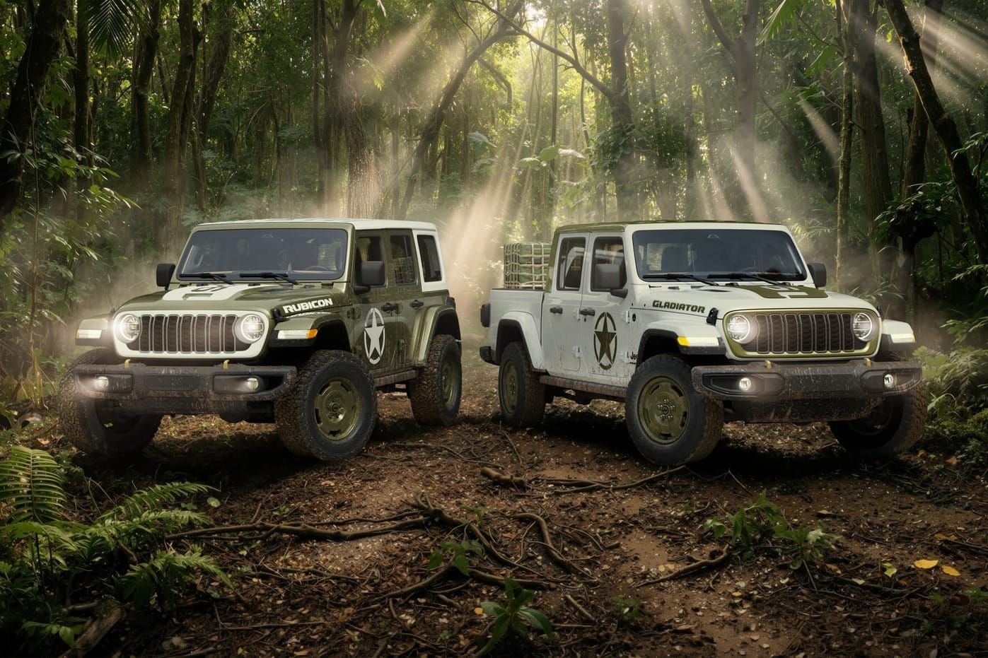 2027 Jeep Wrangler and Gladiator Sarge Pay Tribute to 1941 Military Heritage