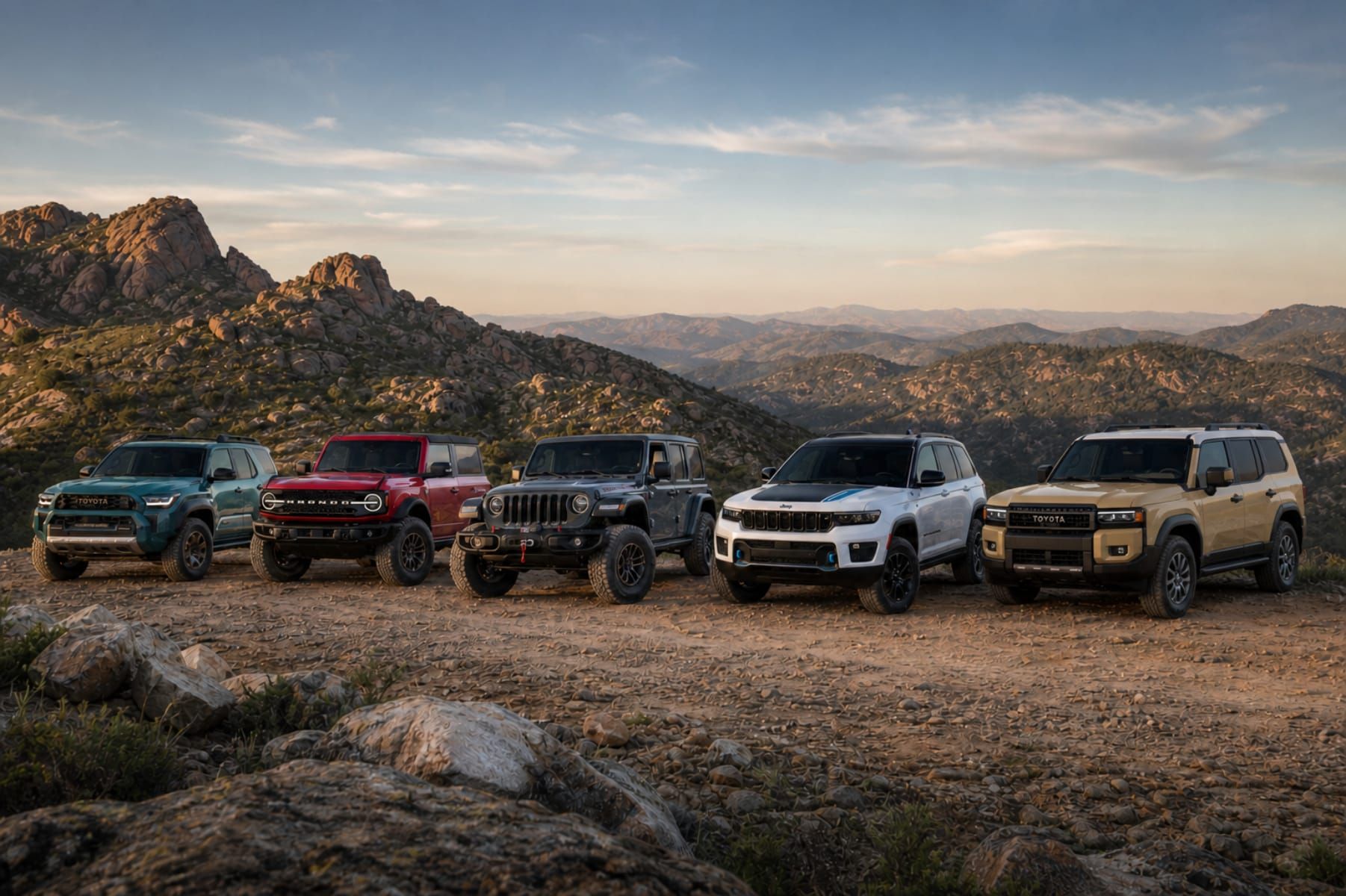 5 SUVs With More Off-Road Muscle Than the Ford Explorer Tremor