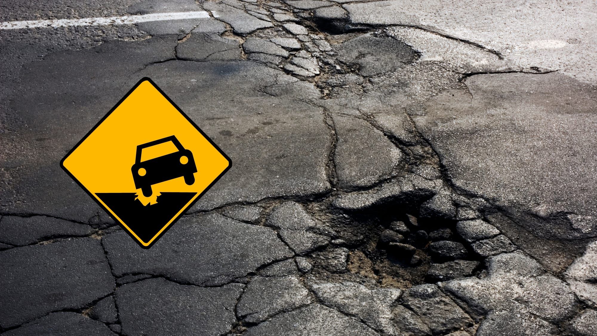 20% Chance of Hitting a Pothole Hard Enough to Need Repair