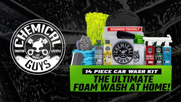 Chemical Guys 14-Pc Car Wash Kit: Overview and What's Included