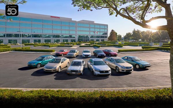 This Video Shows 50 Years of Honda Accord