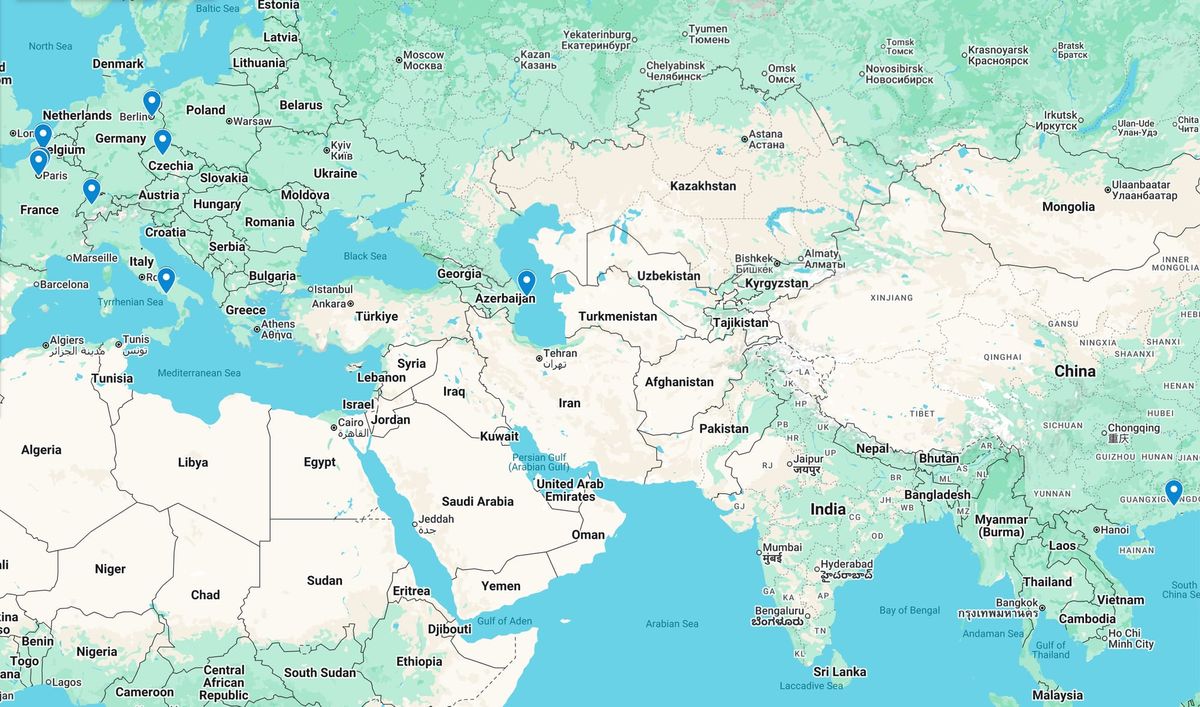 China executes a French national, two French 'state hostages' in Iran are freed and France to bump up defense spending by 2030