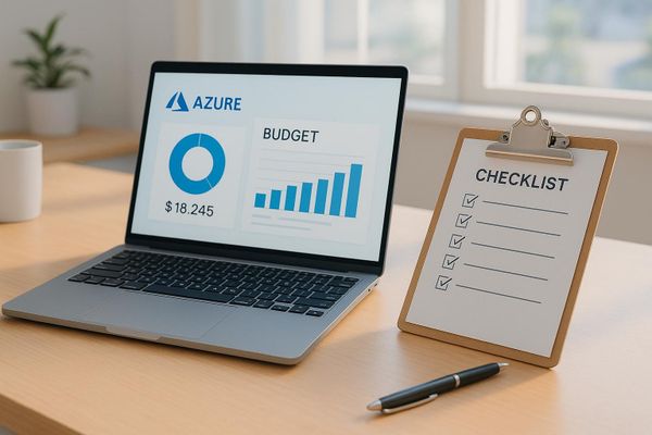 Checklist for Reviewing Azure Budgets Monthly