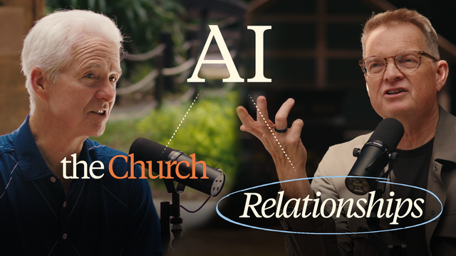 The Impact of AI on Relationships, the Church, and Spiritual Development ft. Carey Nieuwhof | 008