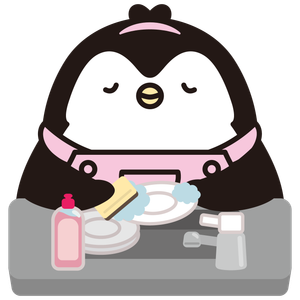 Washing Dishes in a Tiny Japanese Kitchen #266