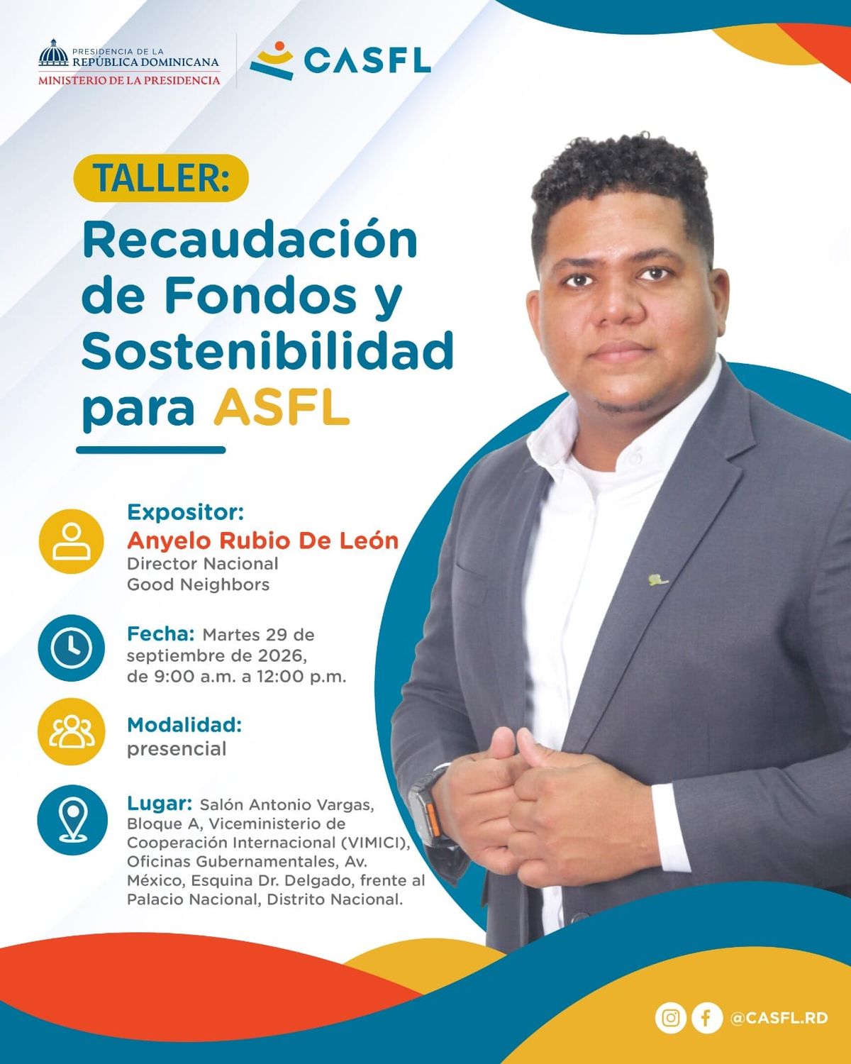 Taller: Recaudación de Fondos y Sostenibilidad para ASFL