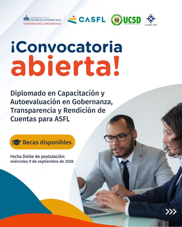 Diplomado en Capacitación y Autoevaluación en Gobernanza, Transparencia y Rendición de Cuentas para ASFL