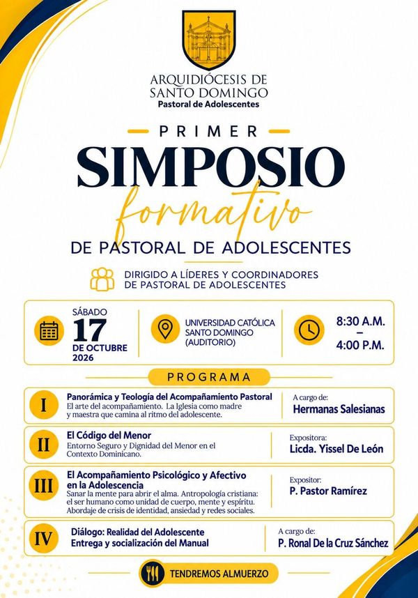 AGENDA | La Arquidiócesis convoca a quienes acompañan adolescentes