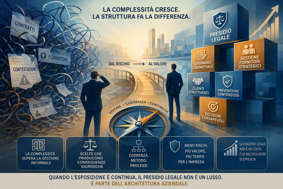 La funzione legale nelle PMI - Serie