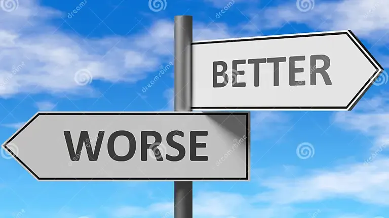 Worse Before Better