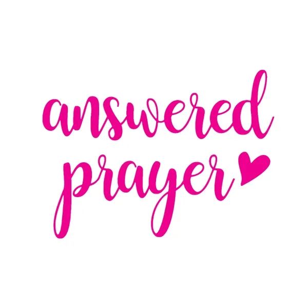 May 2, 2026--Is it answered prayer?