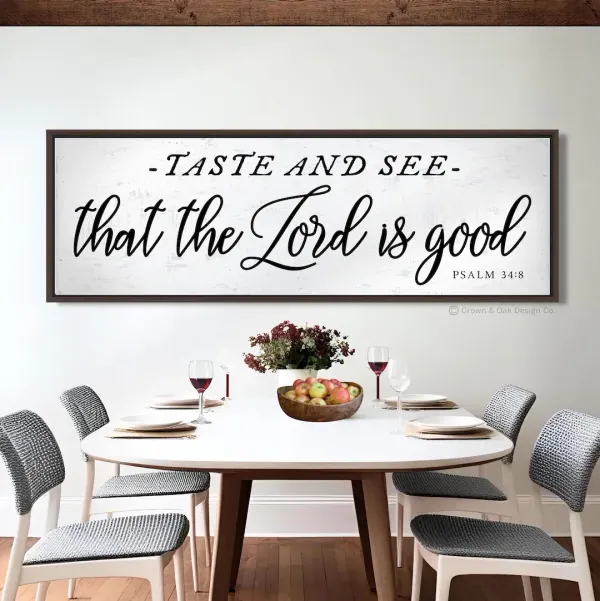 Taste and See