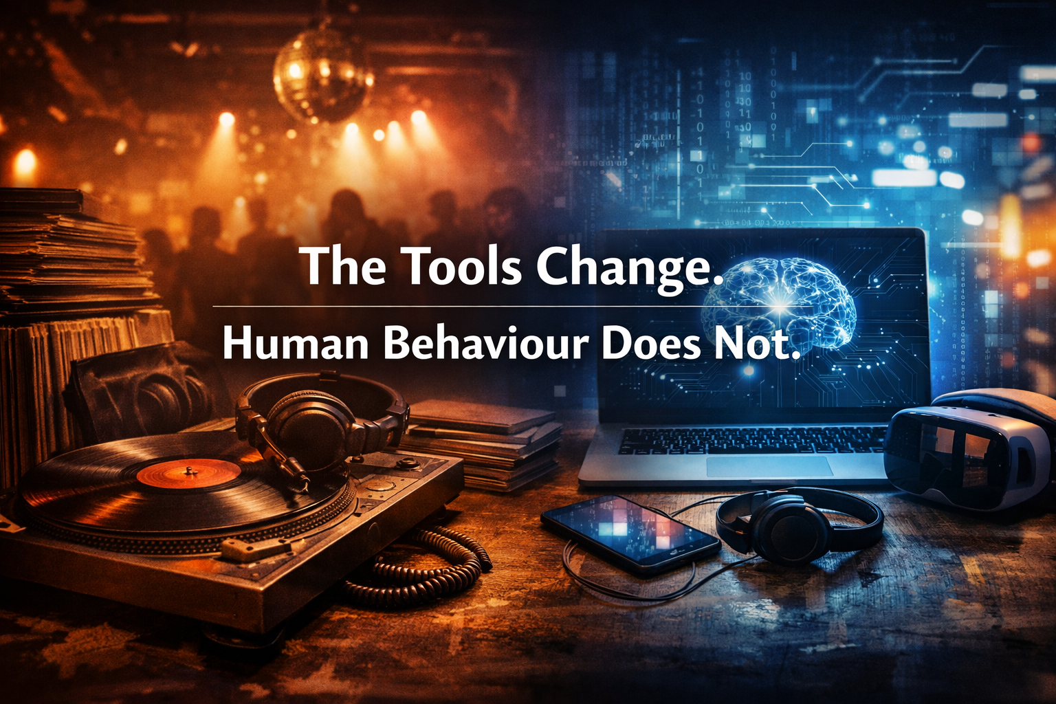 The Tools Change. Human Behaviour Does Not