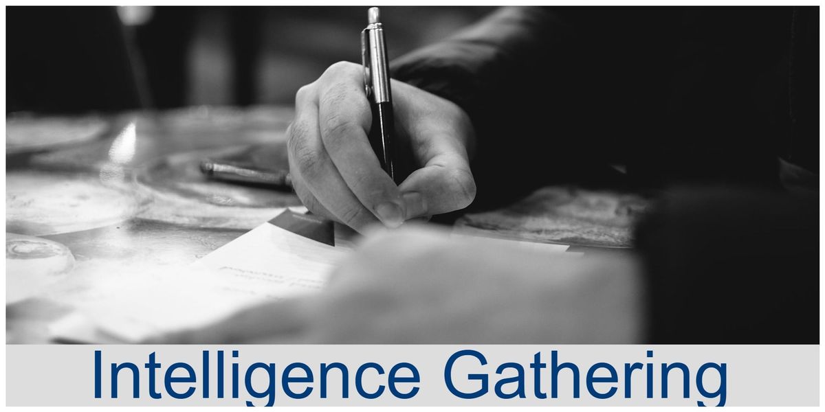 Intelligence Gathering