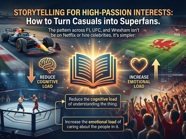 Storytelling for High-Passion Interests: How to Turn Casuals into Superfans