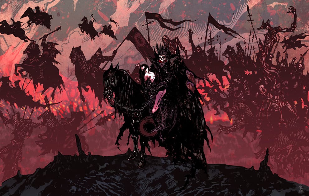 The Wild Hunt with Yennefer of Vengeberg from The Witcher 2: Assassin of Kings