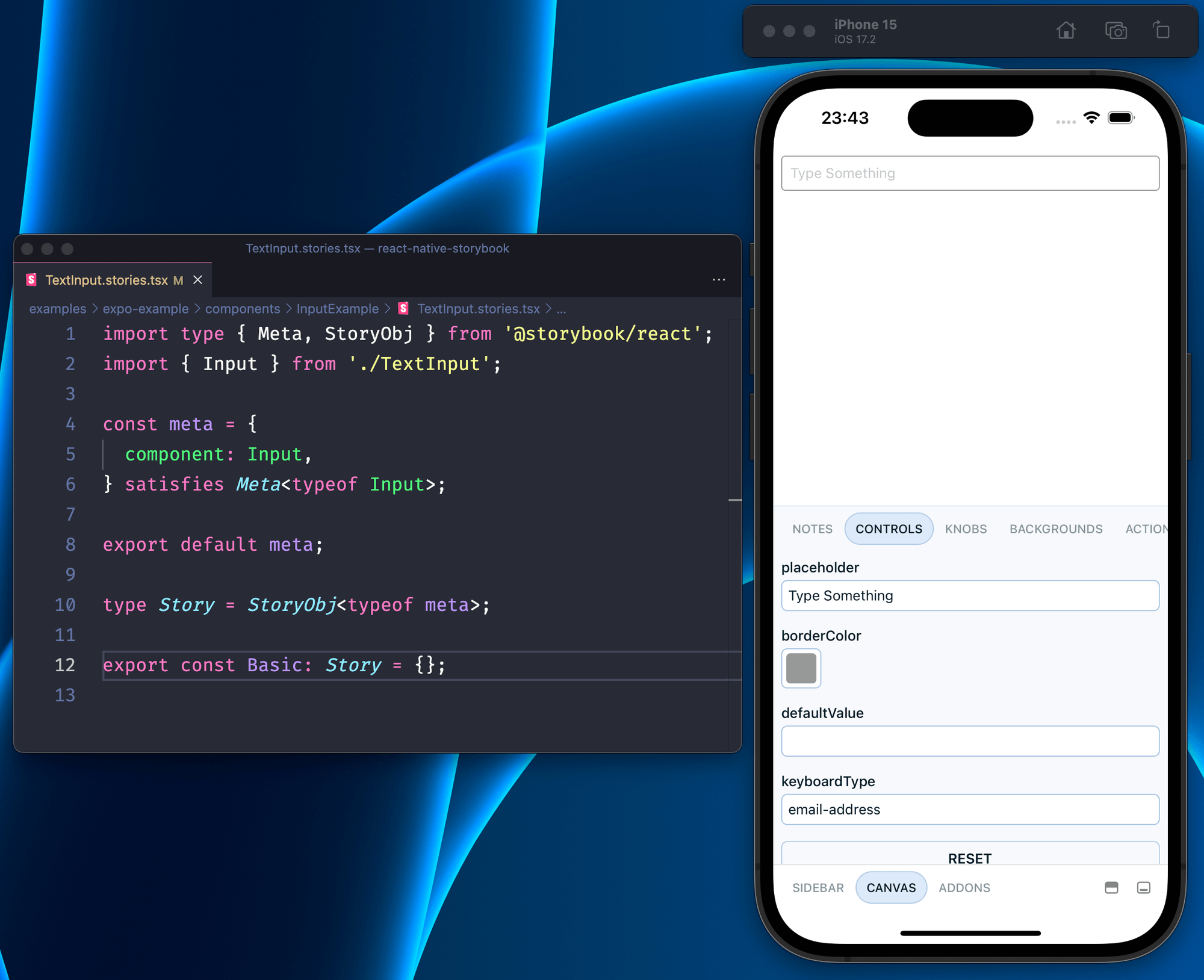 Improved control auto-generation in RN Storybook 7