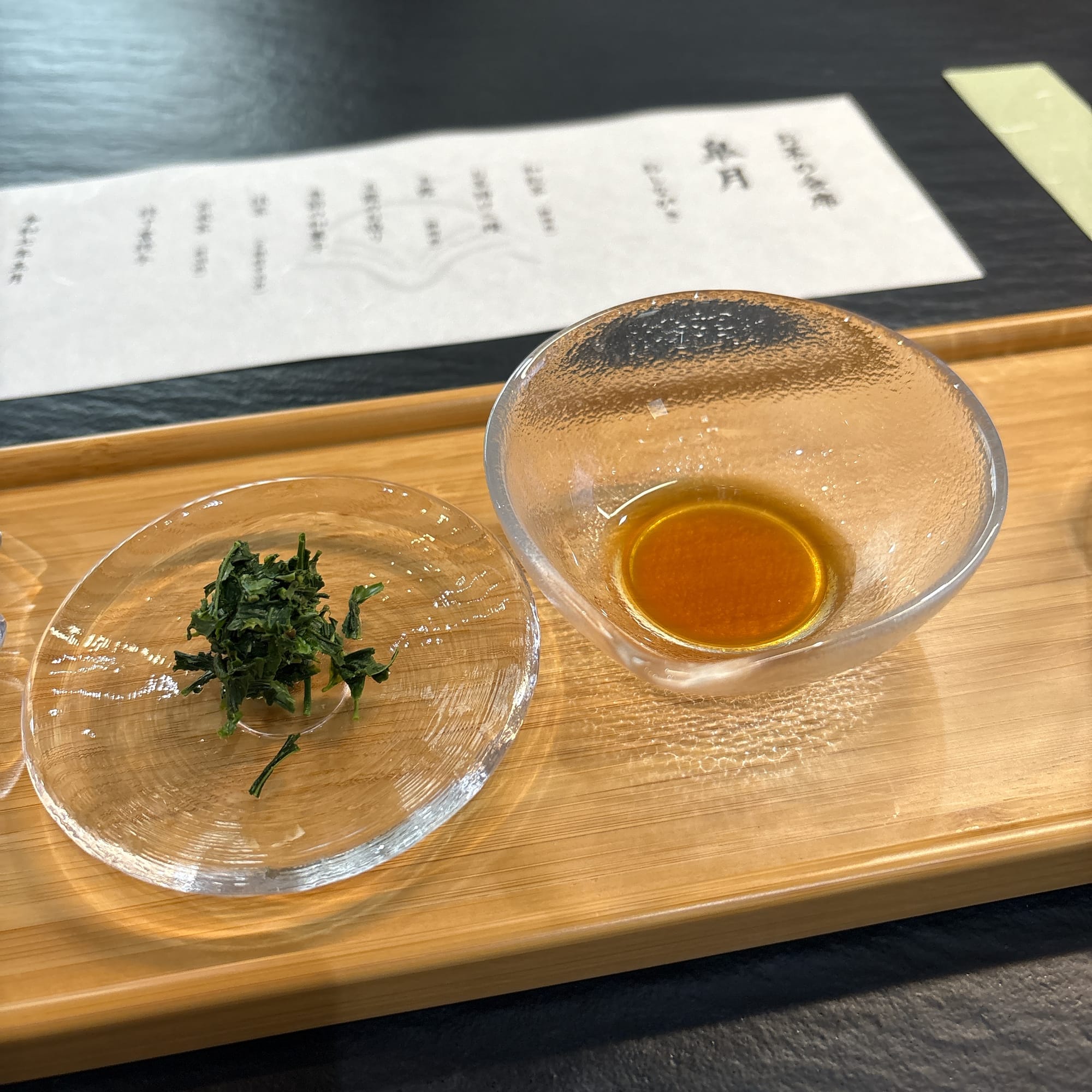 Japanese Matcha tea tasting at OCHARU tea ceremony in Bunkyo, Tokyo