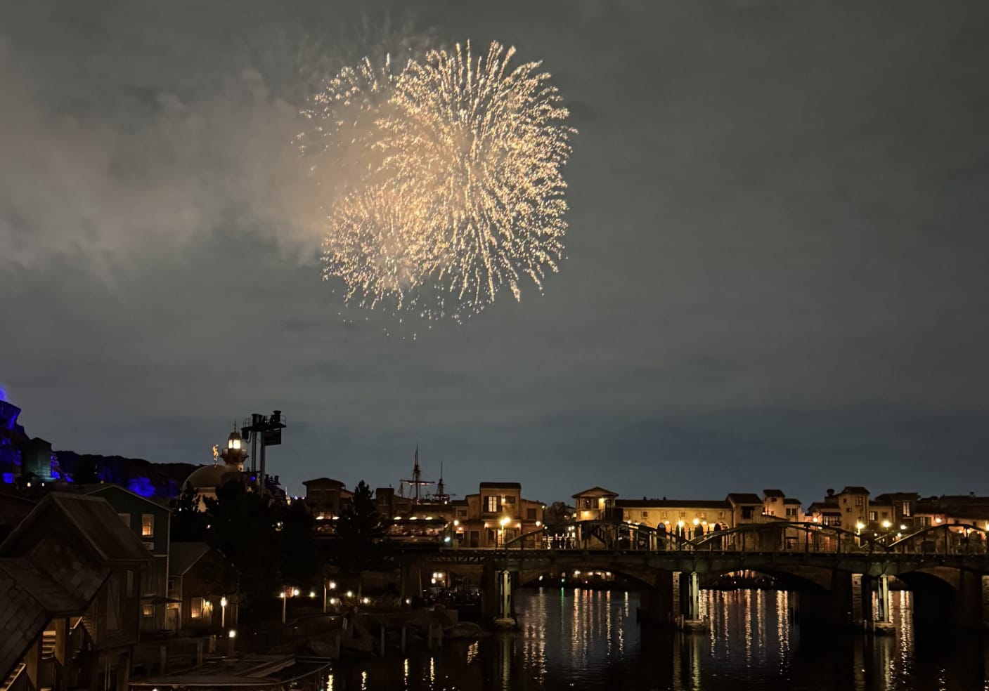 Night High Halloween Fireworks at DisneySea