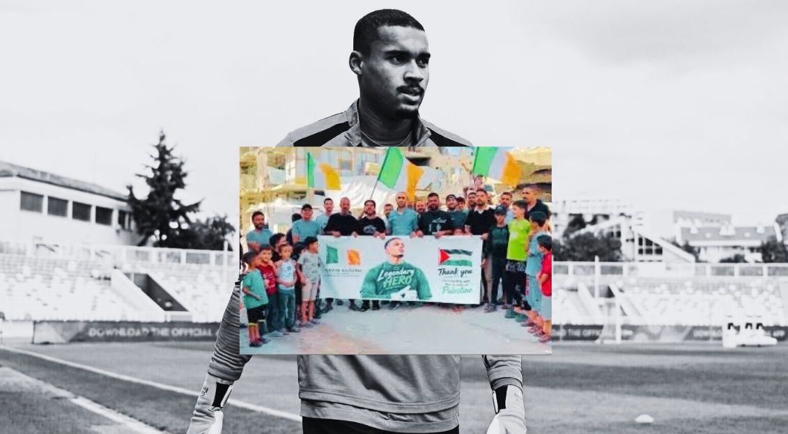 Gavin Bazunu is an Irish hero.