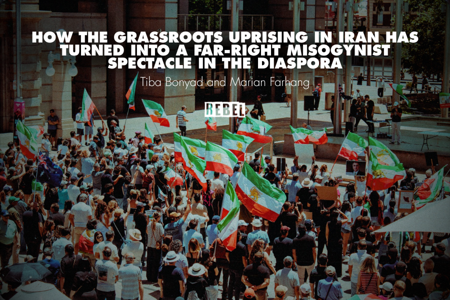 How the grassroots uprising in Iran has turned into a far-right misogynist spectacle in diaspora