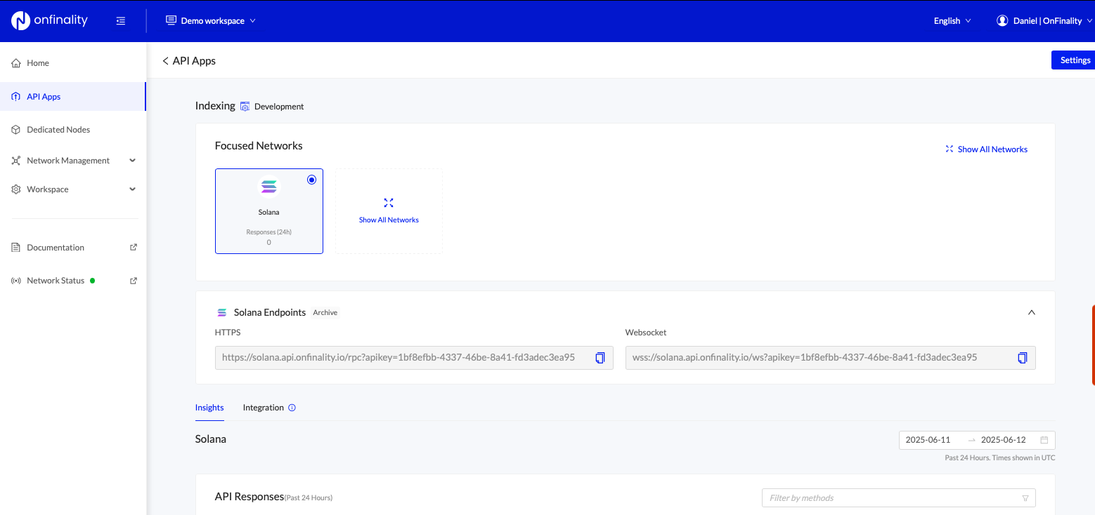 Get an unlimited SubQuery API Endpoint from OnFinality