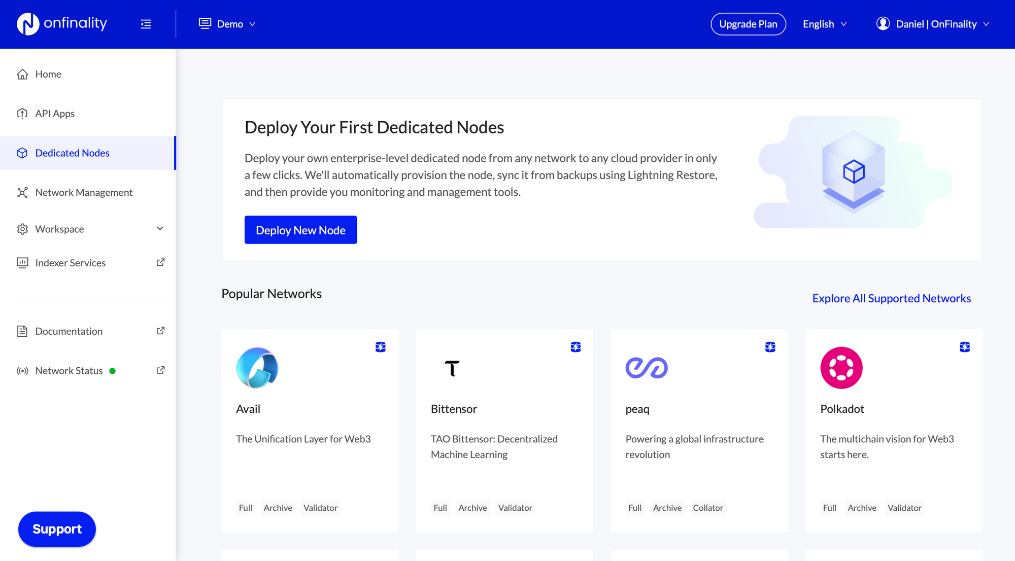 Deploy Polkadot Validator in OnFinality