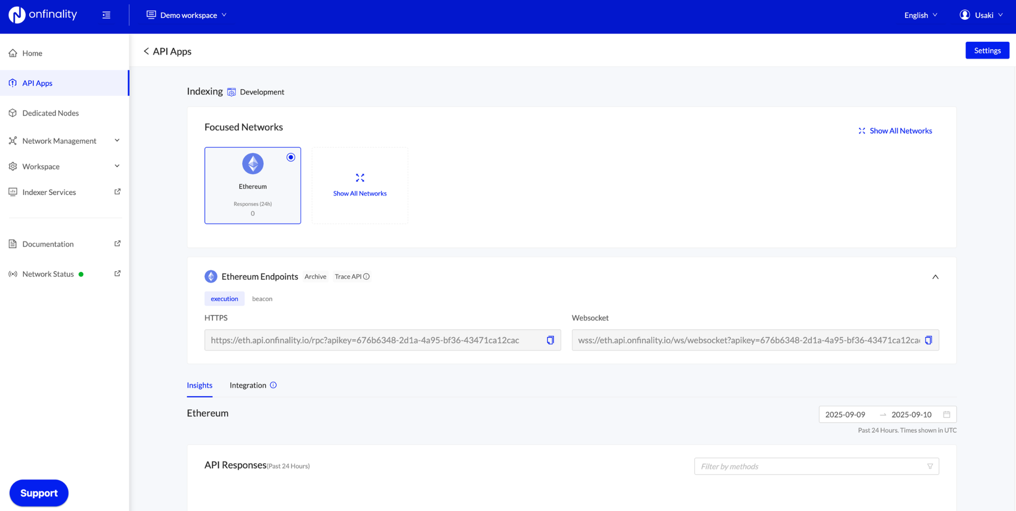 OnFinality - Get Ethereum Private RPC endpoint