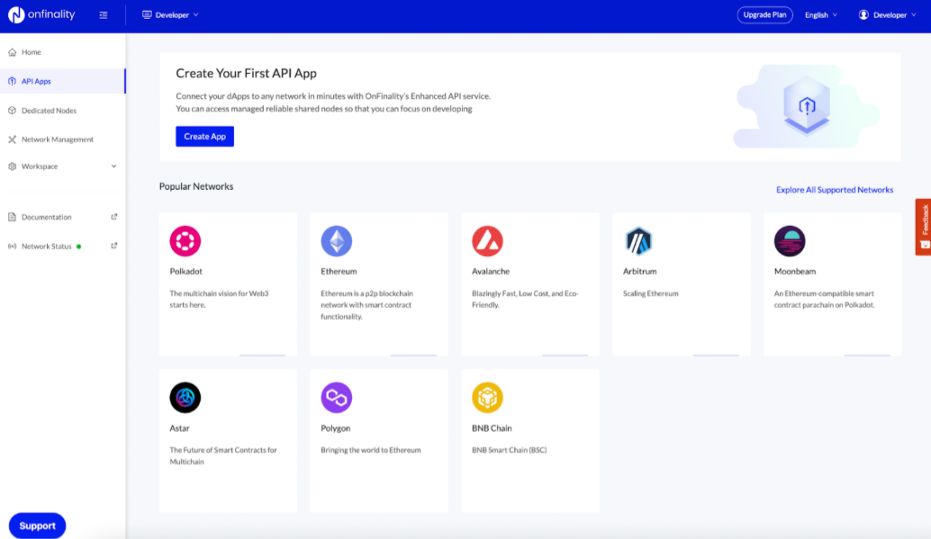 Find Frequency in OnFinality's API RPC Marketplace