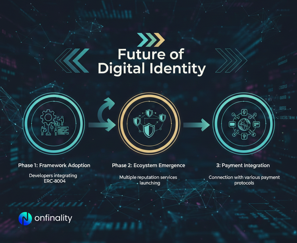 Digital profile of AI Agent Alpha-7 with capabilities, supported protocols, and cross-chain reference.