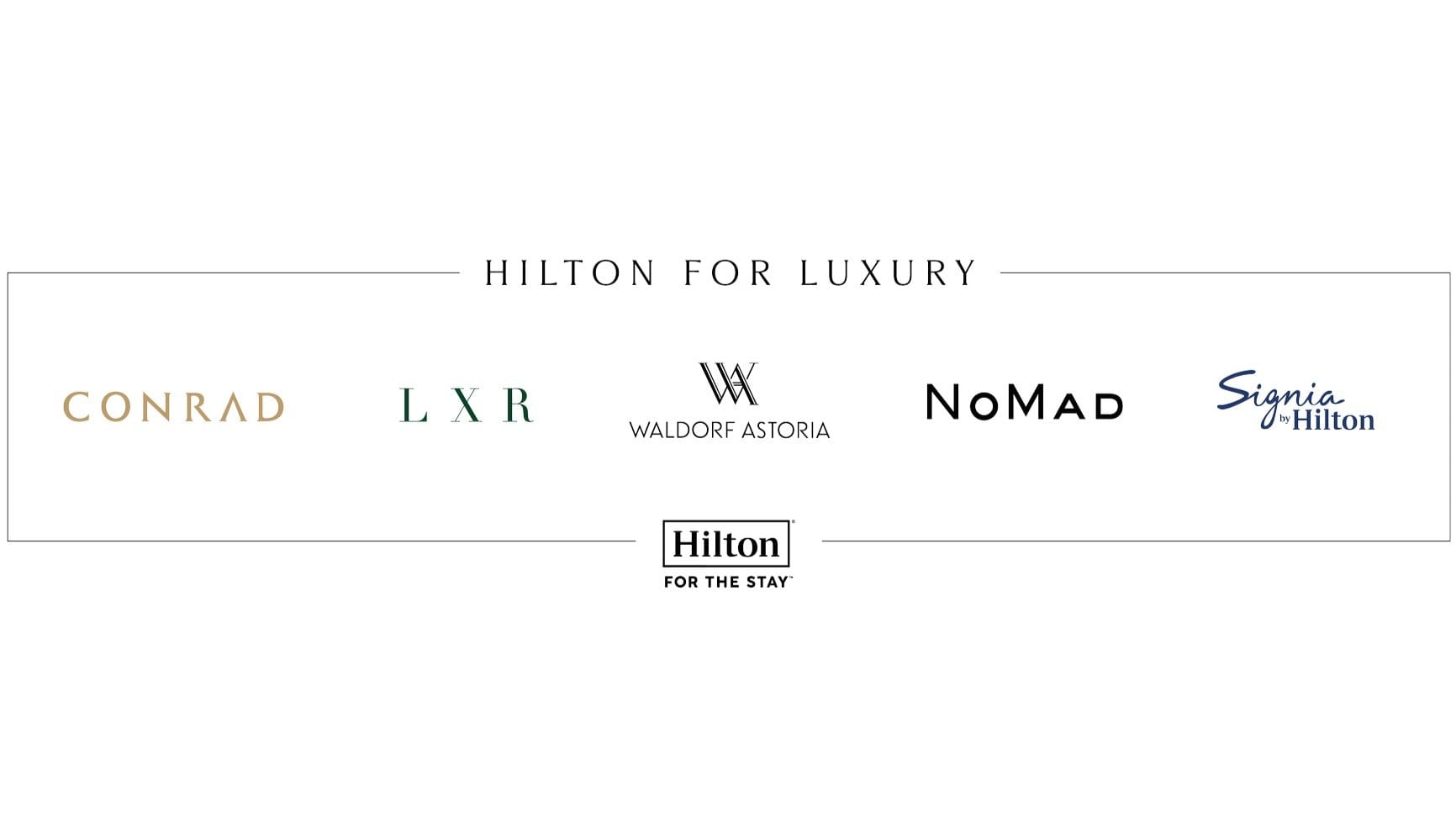 Hilton for Luxury, little bit of luxe