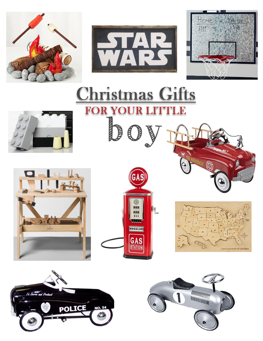 Christmas Gifts for Your Little Boy...