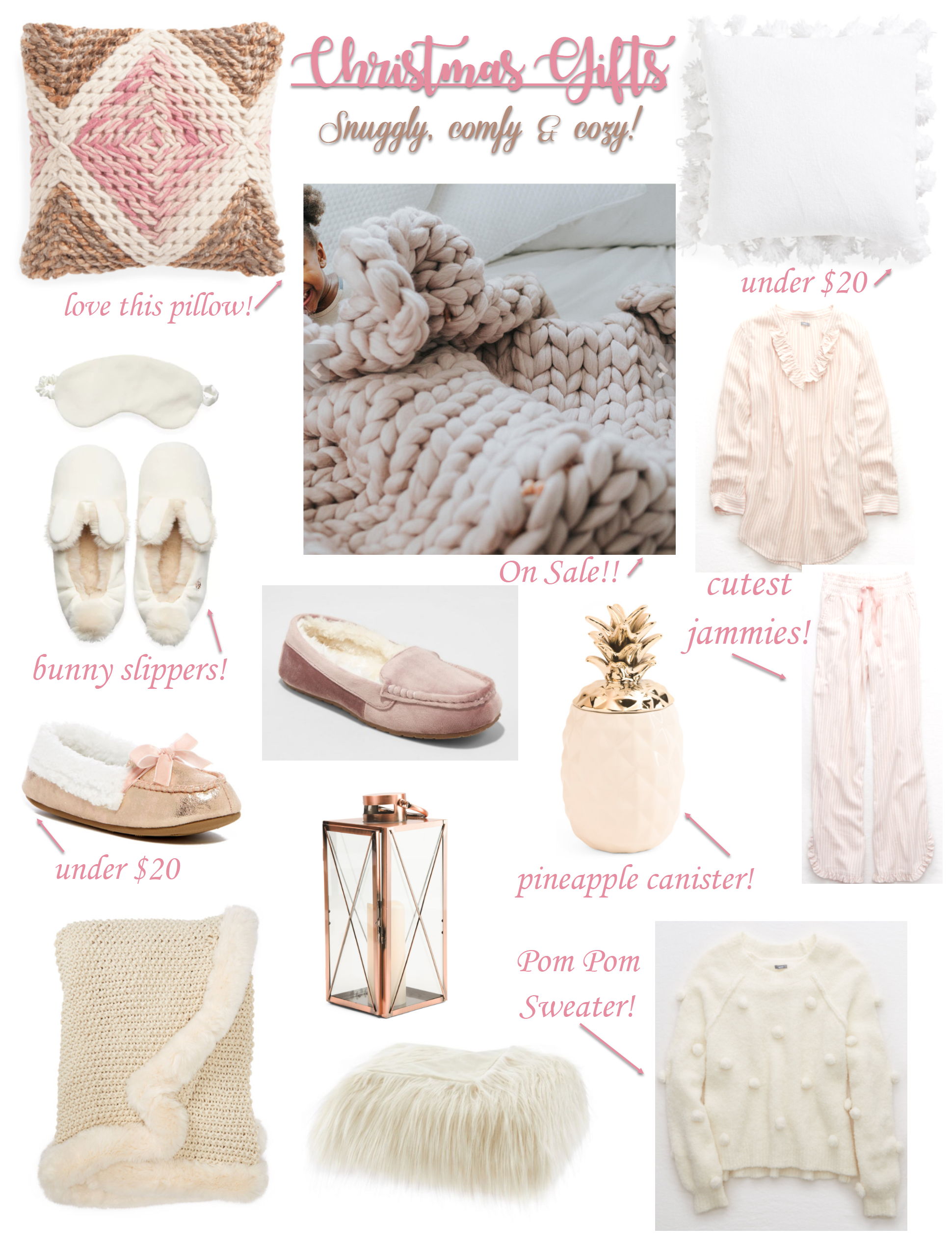 Snuggly, Comfy & Cozy Christmas Gifts