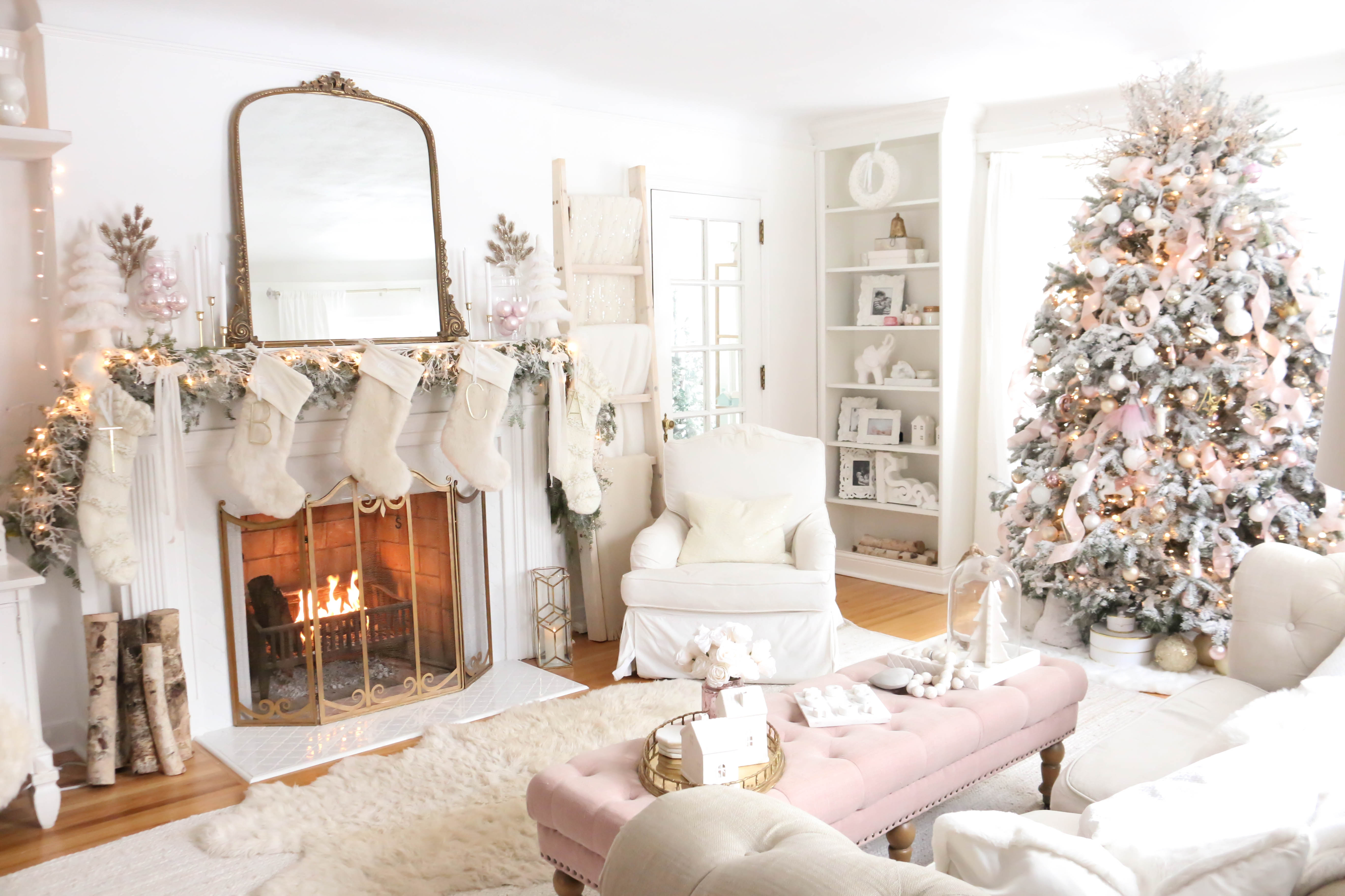 Living Room Christmas Tour 2018