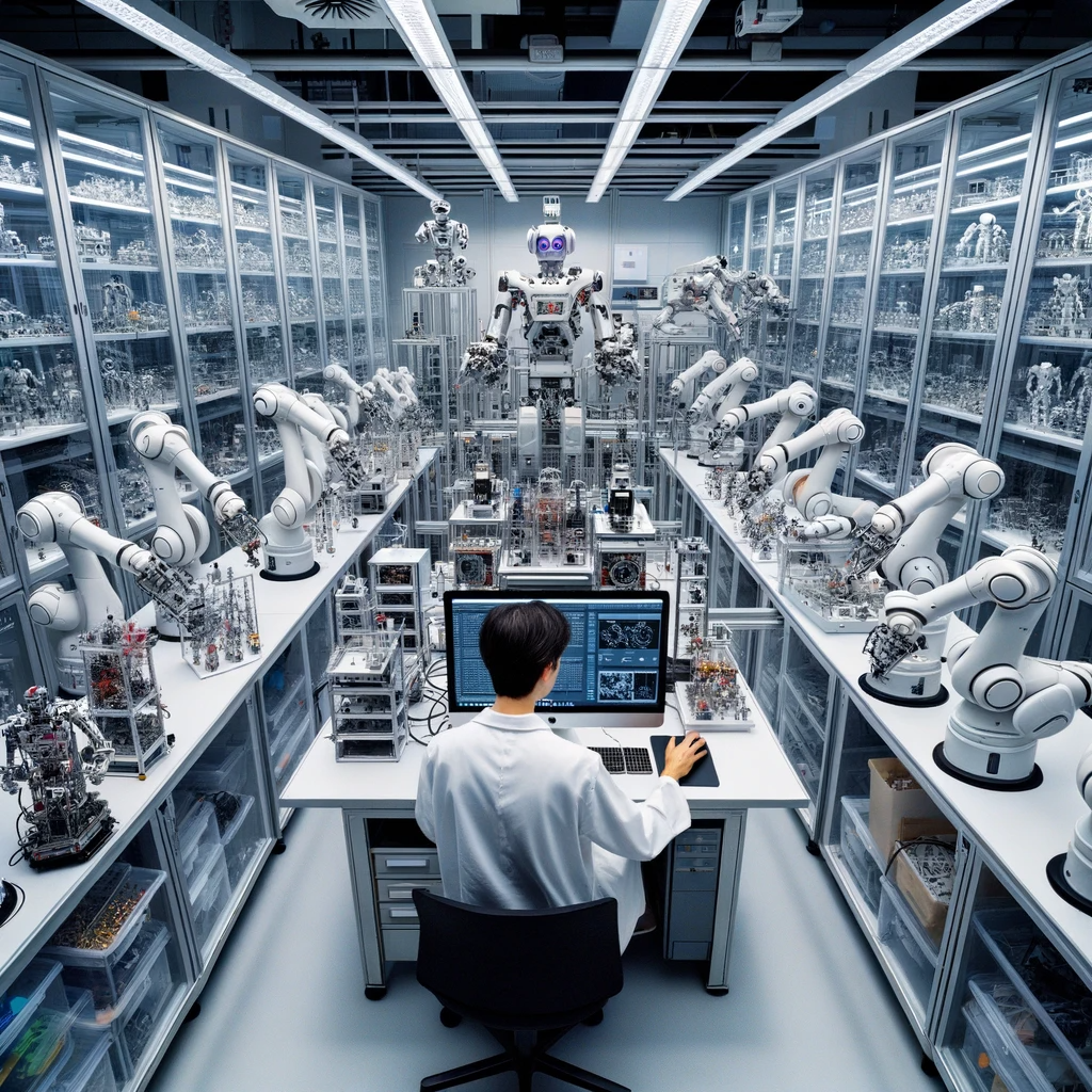 L'IA qui conçoit des robots que des robots fabriquent