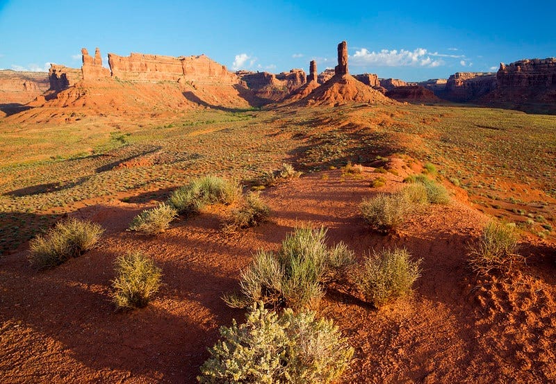 sandstone formations in Utah